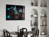 Colour Sticks Glass Wall Art || Designers Collection