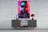 Stylish Woman Glass Wall Art || Designer Collection