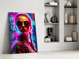 Stylish Woman Glass Wall Art || Designer Collection