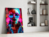 Stylish Woman Glass Wall Art || Designer Collection