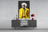 "I Told You" - Einstein Glass Wall Art || Designer Collection