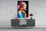 Girl With A Pearl Earring Glass Wall Art || Designer Collection