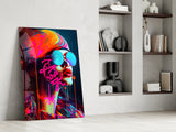 Lips and Looks Glass Wall Art || Designer Collection