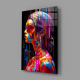 Beauty in Colours Glass Wall Art || Designer Collection