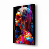 Beauty in Colors Glass Wall Art || Designer Collection