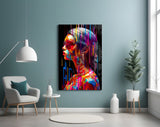 Beauty in Colours Glass Wall Art || Designer Collection