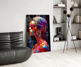 Beauty in Colours Glass Wall Art || Designer Collection