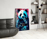 Rich Panda Glass Wall Art || Designer Collection