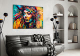 Beauty Glass Wall Art || Designer Collection