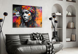 Peaceful Mind Glass Wall Art || Designers Collection