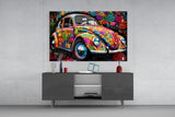 Flowering VW Glass Wall Art || Designer Collection