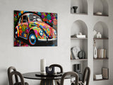 Flowering VW Glass Wall Art || Designer Collection