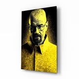 Heisenberg Glass Wall Art || Designer Collection