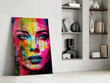 Beauty Glass Wall Art || Designer Collection