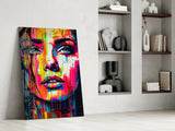 Beauty Glass Wall Art || Designer Collection