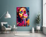 Lollipop Glass Wall Art || Designer Collection