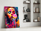 Lollipop Glass Wall Art || Designer Collection