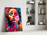 Lollipop Glass Wall Art || Designer Collection