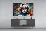 Marilyn Monroe Glass Wall Art || Designer Collection