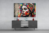 Peaceful Mind Glass Wall Art || Designer Collection