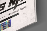 NFL Finals Glass Wall Art || Designer Collection