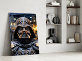 Darth Vader Glass Wall Art || Designer Collection