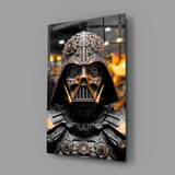 Darth Vader Glass Wall Art || Designer Collection