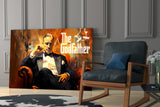 Godfather Glass Wall Art || Designer Collection