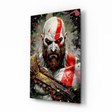 Kratos Glass Wall Art || Designer Collection