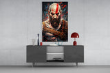 Kratos Glass Wall Art || Designer Collection