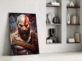 Kratos Glass Wall Art || Designer Collection