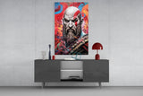 Kratos Glass Wall Art || Designer Collection