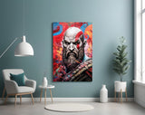 Kratos Glass Wall Art || Designer Collection