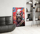 Kratos Glass Wall Art || Designer Collection