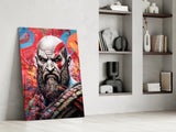 Kratos Glass Wall Art || Designer Collection