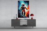 Astronaut Glass Wall Art || Designer Collection