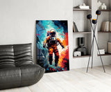 Astronaut Glass Wall Art || Designer Collection