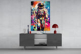 Astronaut Glass Wall Art || Designer Collection