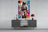 Astronaut Glass Wall Art || Designer Collection