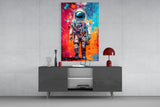 Astronaut Glass Wall Art || Designer Collection