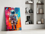 Astronaut Glass Wall Art || Designer Collection