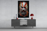 Kratos Glass Wall Art || Designer Collection