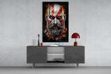 Kratos Glass Wall Art || Designer Collection