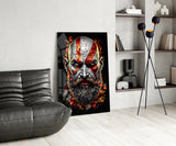 Kratos Glass Wall Art || Designer Collection