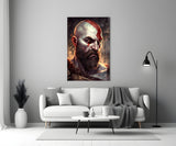 Kratos Glass Wall Art || Designer Collection