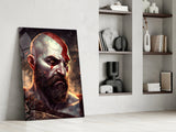 Kratos Glass Wall Art || Designer Collection