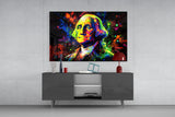 Benjamin Franklin Glass Wall Art || Designer Collection