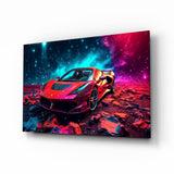 Arte de pared de vidrio de Ferrari || Collezione di design