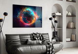 World Glass Wall Art || Designer Collection