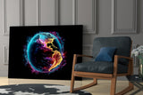 World Glass Wall Art || Designer Collection